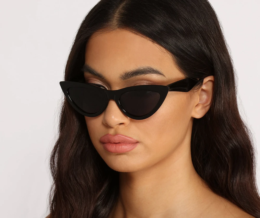 Wicked Games Cat Eye Sunglasses