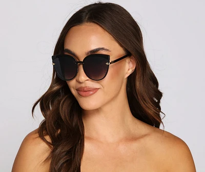 So Fab Cat-Eye Sunglasses
