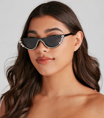 Glam Goals Flat Top Sunglasses