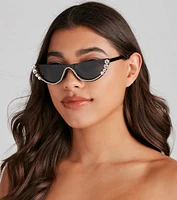 Glam Goals Flat Top Sunglasses