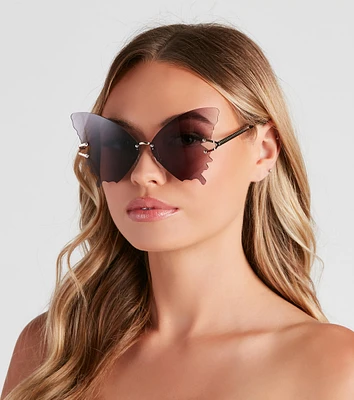 Trendy Boho Butterfly Sunglasses