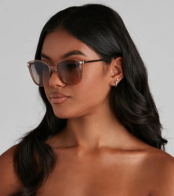 Trendy Fab Oversized Sunglasses