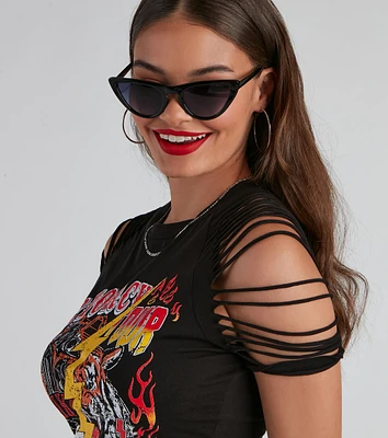 On Fleek Cat Eye Sunglasses