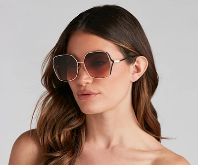 Trendy Staple Oversized Sunglasses