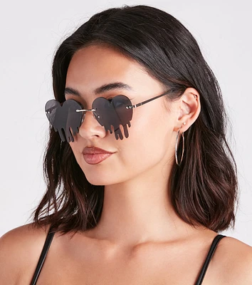 Total Heartbreaker Statement Sunglasses