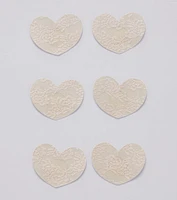 Adhesive Heart Pasties