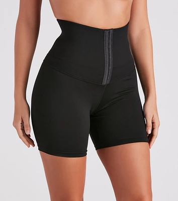 Cinched Silhouette Corset Shaper Shorts