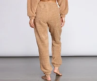 Cozier Than Ever Sherpa PJ Joggers