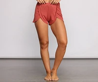 Ready To Lounge Tulip Pajama Shorts