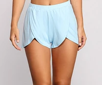 Ready To Lounge Tulip Pajama Shorts