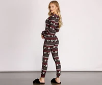 Wish List Fair Isle Cozy Onesie