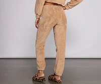 Cozy Cutie Sherpa Pajama Joggers