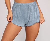 Luxe And Cozy Satin Pajama Shorts