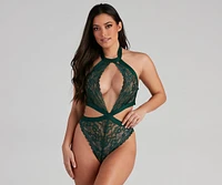 Spice It Up Sheer Lace Teddy