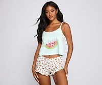 So Fresh Watermelon Pajama Set