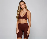 Trendy Essential Seamless Biker Shorts