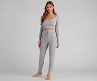 Lazy Daze High-Rise Pajama Leggings