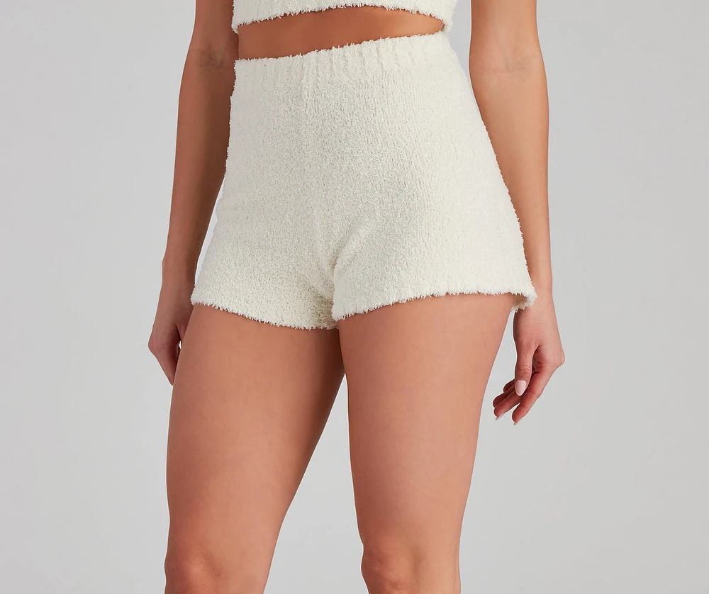 Forever Cozy Chenille Pajama Shorts