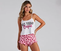 Not Today Cupid Pajama Set