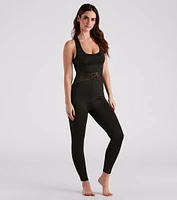 Chic Casual Style Sleeveless Catsuit