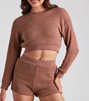 Cozy Dream Sweater And Shorts Set