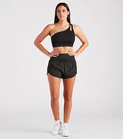 Effortless Everyday High-Rise Lined Shorts