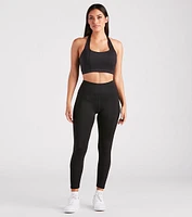 Sporty Vibe Seamless High-Rise Leggings