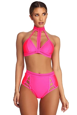 Mesh Me Much Swim Top