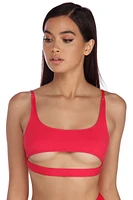 Major Risque Taker Bikini Top