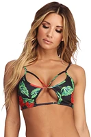 Tropical Adventure Swim Top