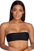 So Chic Bandeau Swim Top