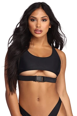 Safety First Buckle Swim Top