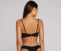 All Crossed Up Strap Swim Top