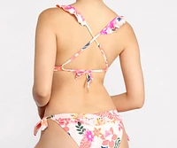 Take Me to the Tropics Swim Top