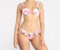 Take Me to the Tropics Swim Top