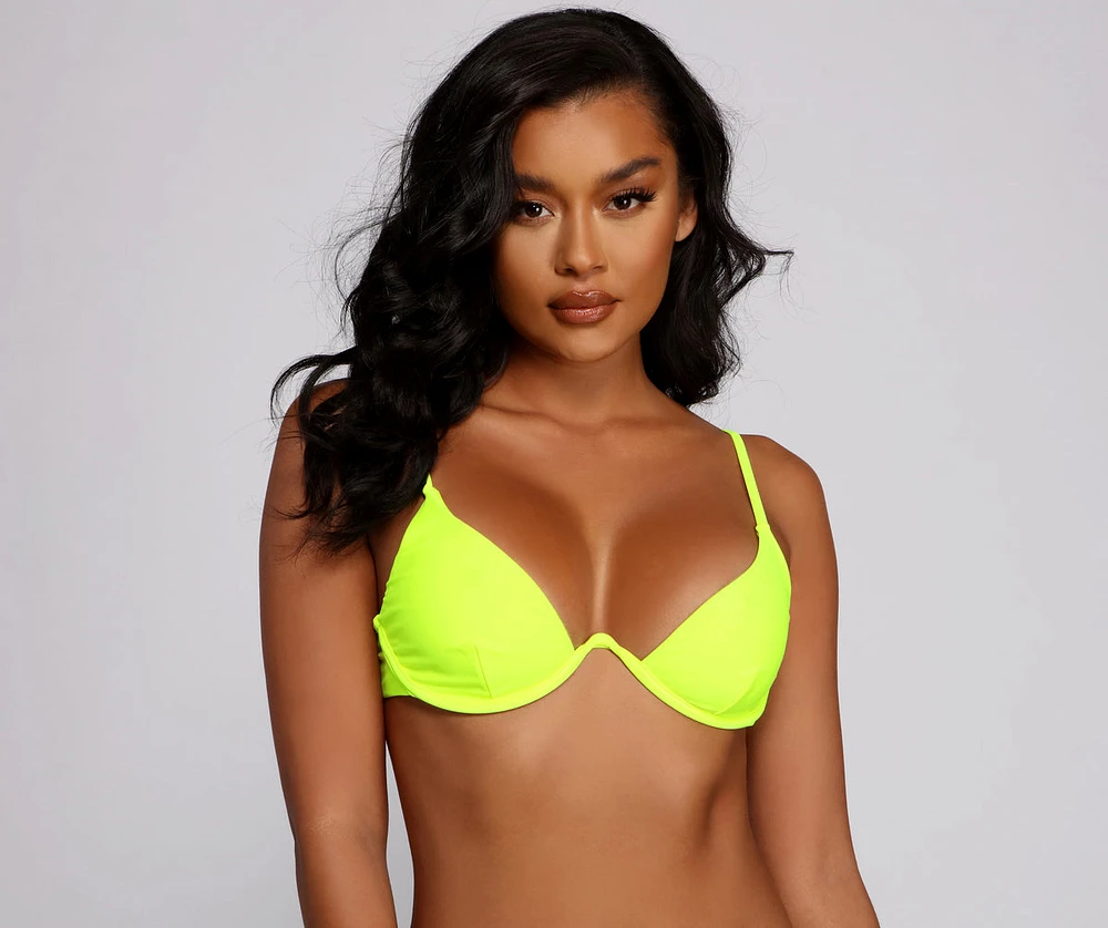 Brighter Days Wired Bikini Top