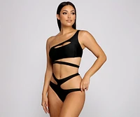 Fierce And Flirty Swim Top