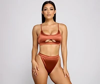 Level Up Cutout Bikini Top