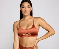 Level Up Cutout Bikini Top