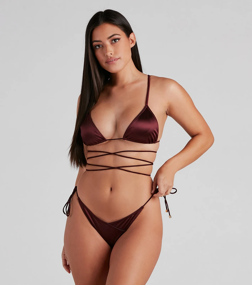 Under Wraps Triangle Bikini Top