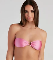 Total Heartbreaker Bandeau Swim Top