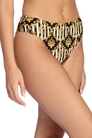 So Chic Filigree Swim Bottom