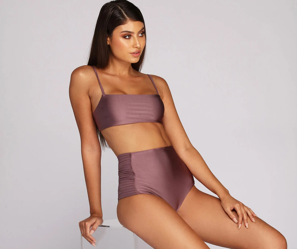 Back It Up Strappy Swim Bottom