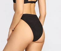 Soak It Up High Waist Swim Bottoms