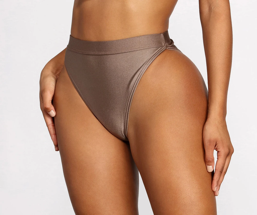 Only One For You High Waist Swim Bottoms