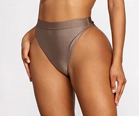 Only One For You High Waist Swim Bottoms