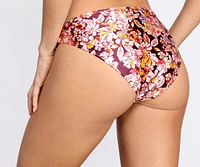 Spring Into Floral Bikini Bottoms