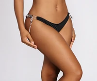 Sweet Charmer Tie Side Hipster Swim Bottoms