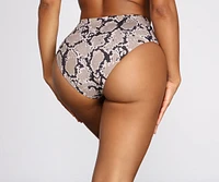 Viper Vixen Lace Up High Waist Swim Bottoms