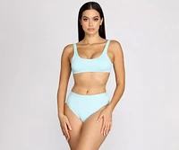 Simply Stunning High Waist Swim Bottoms